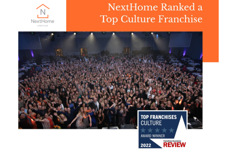 NextHome Named On Franchise Business Review’s Culture100 List